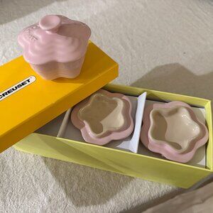 Le Creuset Set of 4 Ramekin - Flowers